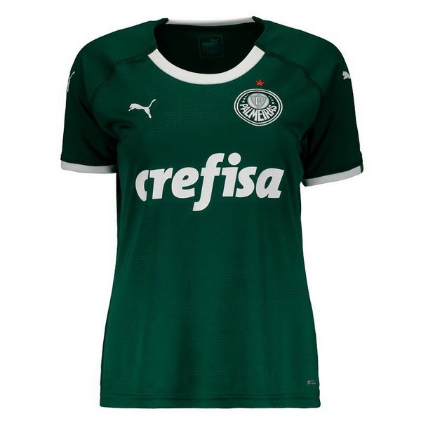 Camiseta Palmeiras Replica Primera Ropa Mujer 2019/20 Verde